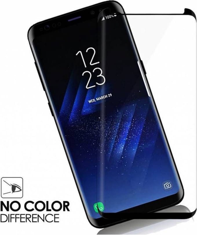Tempered 3D Curved Glas Protector voor Samsung Galaxy S20
