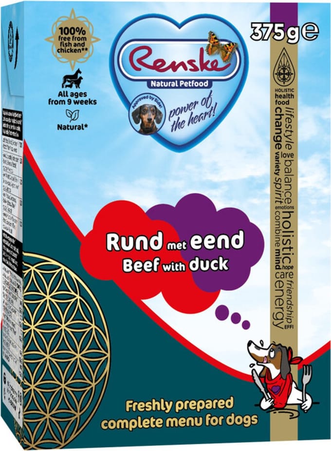 12x Renske Vers Tetra Rund met Eend 375 gr