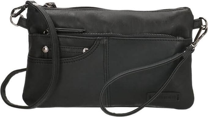 Enrico Benetti Schoudertasje / Clutch Nouméa Zwart