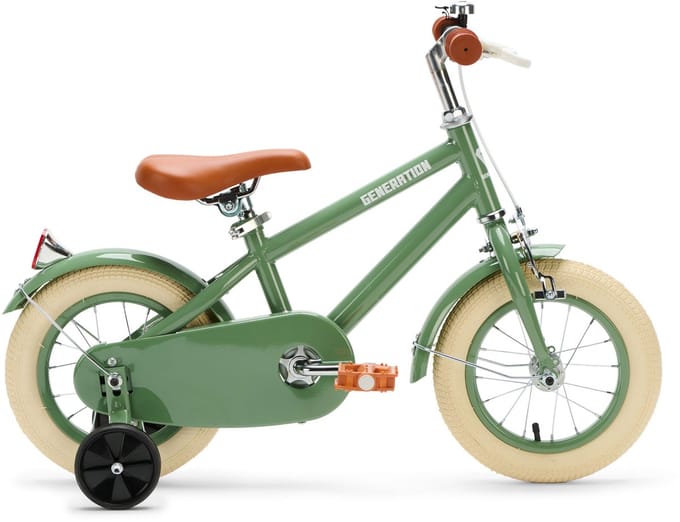 Generation Retro 12 inch Groen – Kinderfiets