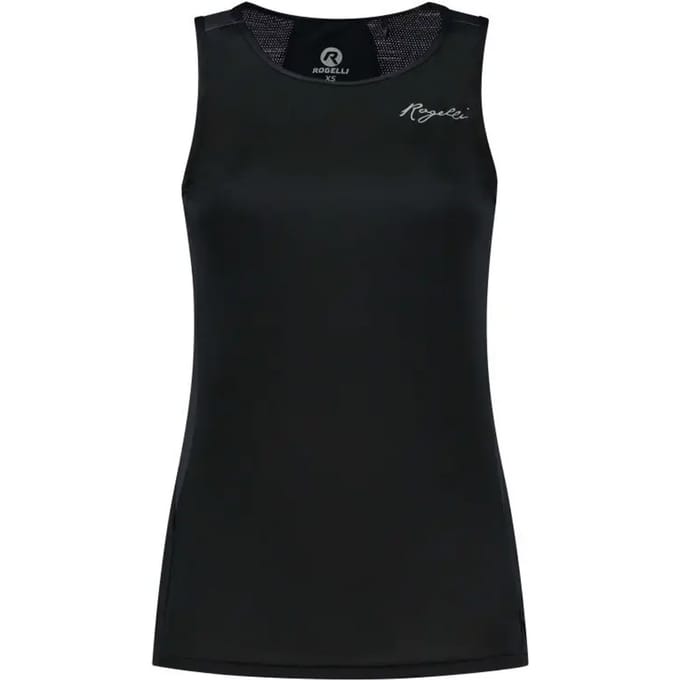 Rogelli Core Dames Hardloopsinglet - Mouwloos - Zwart