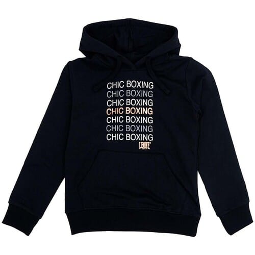 Capuchon sweaters Leone 1947 Girl Hoody Sweatshirt Chic Girl