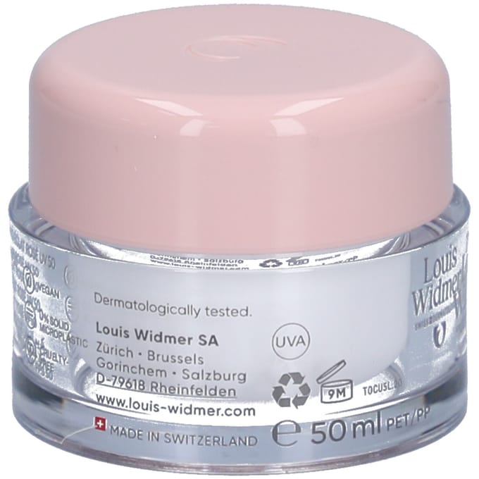 Louis Widmer Nutriderm Dagcrème Éclat Rosé Uv 50 Zonder Parfum 50ml