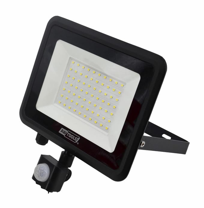 Awtools - LED Outdoor Slim Beveiligingslicht - PIR Sensor - IP65