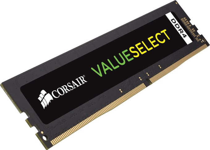 DDR4 16GB PC 2666 CL18 CORSAIR Value Select retail