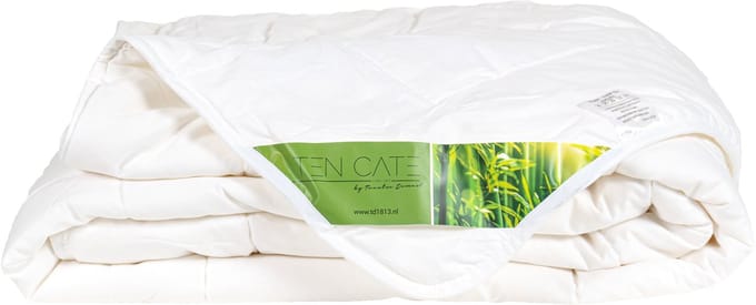 Ten Cate Bamboe Zomerdekbed - 200x200 cm - Bamboe Vulling - Verkoelend - Ademend - Vochtregulerend