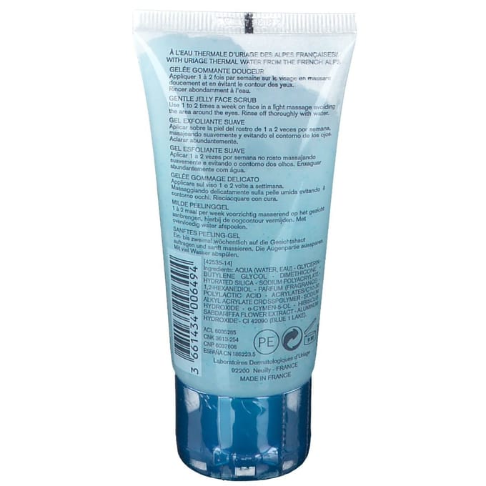 Uriage Peeling Hygiëne Gelée Gommante Douceur