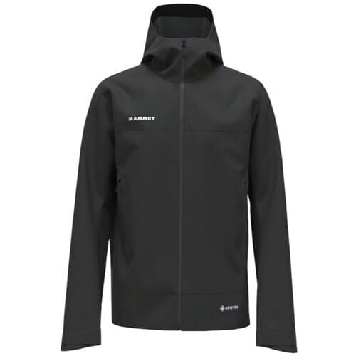 Mammut Crater Light Hardshell Hooded Jacket Heren (Maat - M, Kleur - BLACK)