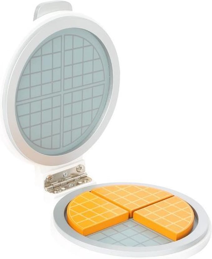 Small Foot - Wooden Waffle Iron Set 8 pcs.