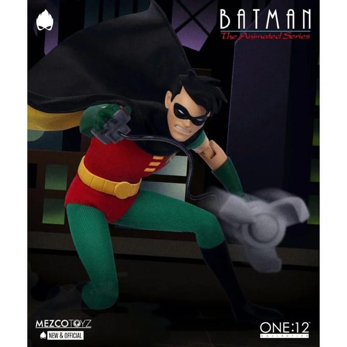 Mezco Batman The Animated Series One:12 Collective Robin Action Figure