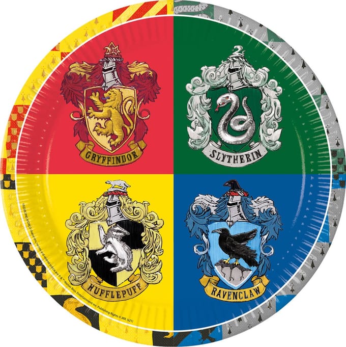 Procos Borden Harry Potter Junior 23 Cm Karton 8 Stuks