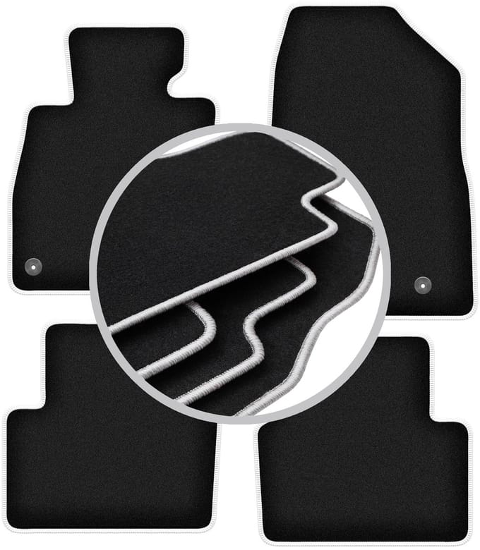 CARLUX-SILVER automatten voor: Mazda 3 III (BM) hatchback, sedan (2013-)