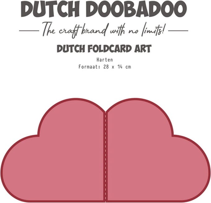 DDBD Fold Card-Art Hearts