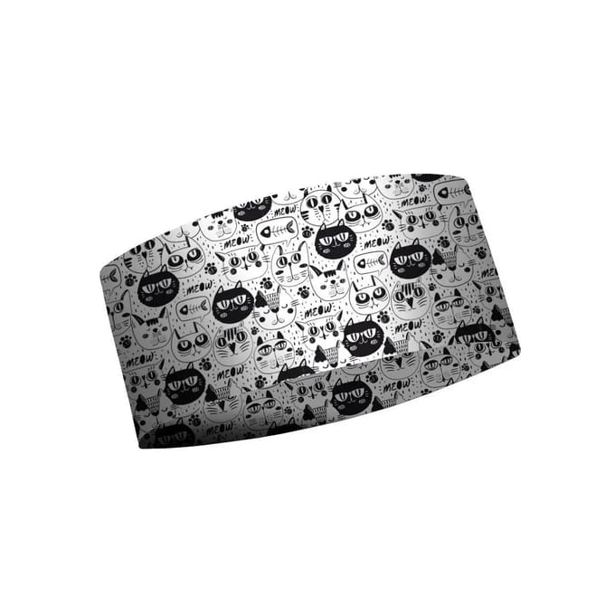 Hoofdband voor kinderen MATT Black & White Cats