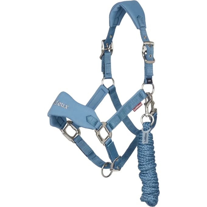 LeMieux Breakaway Vogue Halster Full Ice Blue
