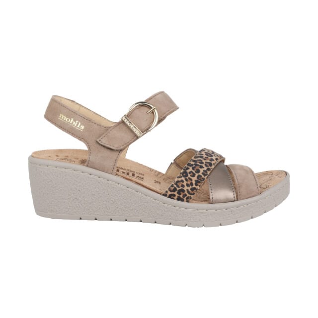 Mephisto Mobils Pietra - dames sandaal - Beige - maat 36 (EU) 3.5 (UK)