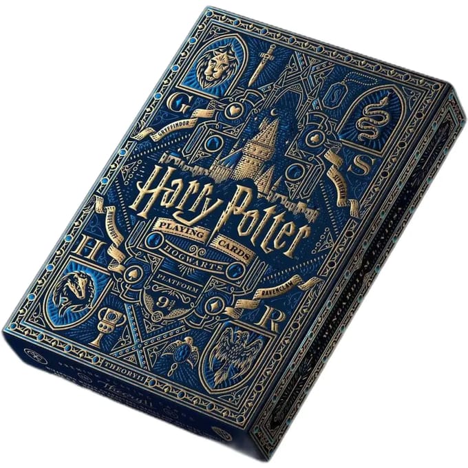 Harry Potter Ravenclaw Speelkaarten Kaartspel Blauw