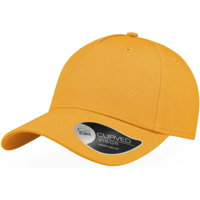 Atlantis Headwear Shot Cap AT528 - Yellow - One size