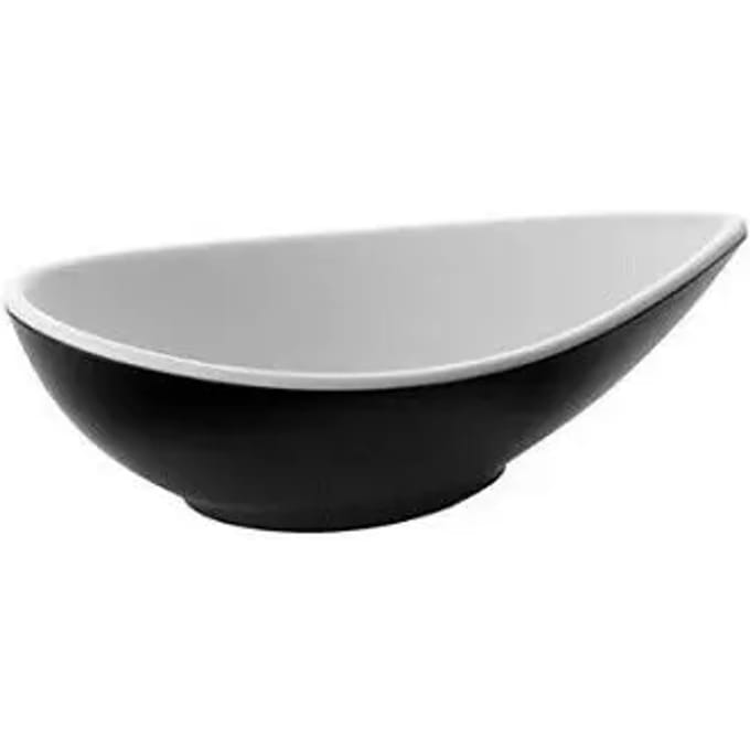 Ovale melamine kom Lacor Fuji 15x10x5 cm