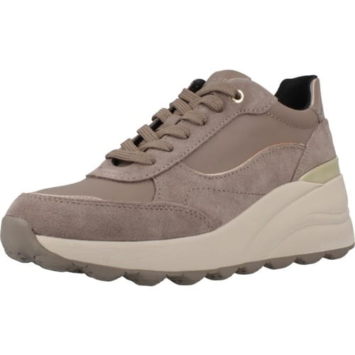 GEOX SPHERICA EC13 DAMES Sneakers - TAUPE - Maat 37