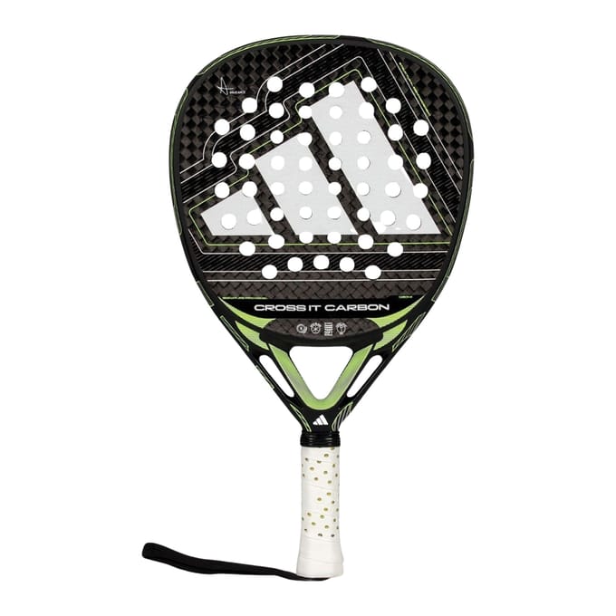 Adidas Cross It Carbon 2026 Padelracket Heren - Zwart / Lime | Maat: UNI