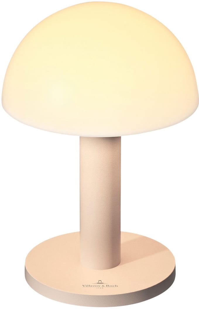 Villeroy & Boch tafellamp | Bergamo | Oplaadbaar | Zand