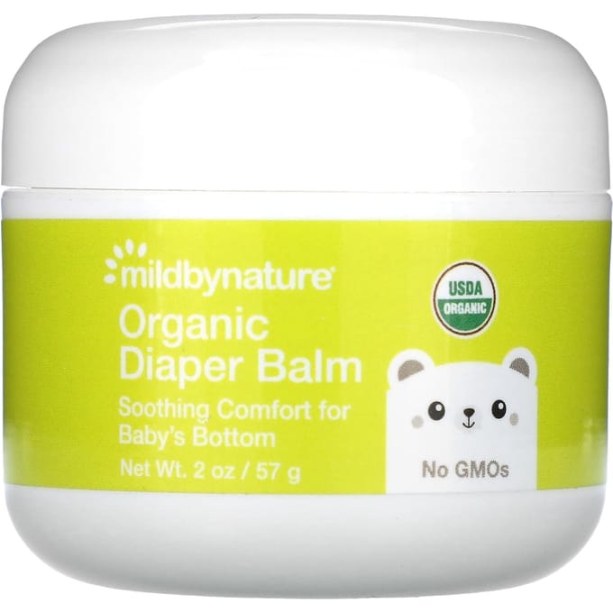 Mild By Nature, Organic Diaper Balm, 2 oz (57 g) yellow