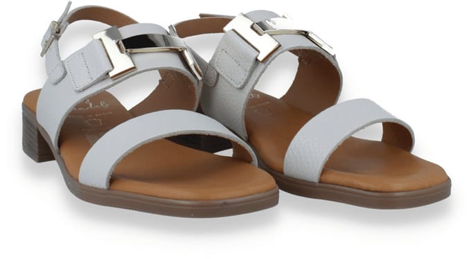 Oh! My Sandals Dames Sandaal | Off White | Maat: 39
