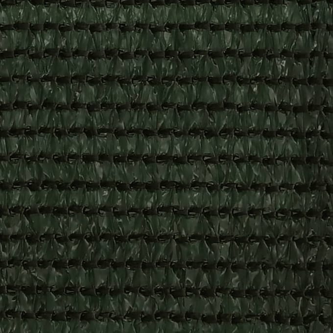 vidaXL - Balkonscherm - 75x500 - cm - HDPE - donkergroen