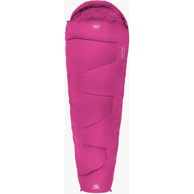 Highlander mummyslaapzak Sleepline 250 Mummy Pink 5°C - Roze