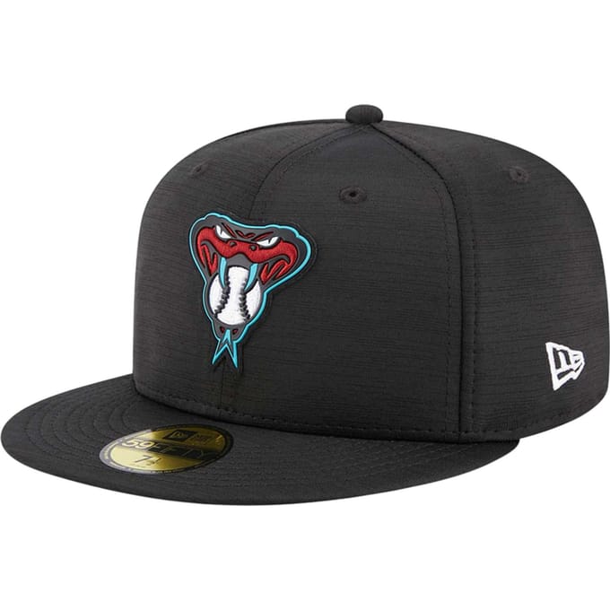 New Era Arizona Diamondbacks 59fifty Pet Zwart