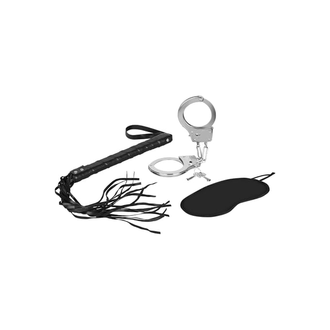 Pipedream Fetish Fantasy Bondage - set Lover's Fantasy Kit zwart