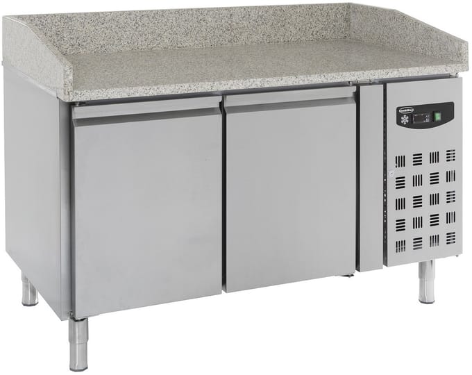 Pizzawerkbank 2 Deurs - Combisteel