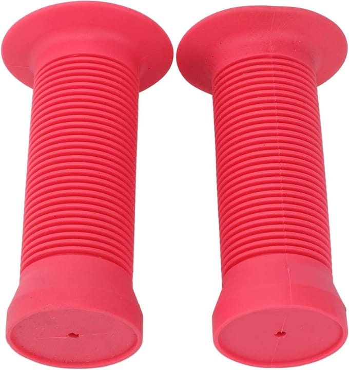 Kinderfietsgrepen - Stuurgrepen - Veilig Fietsen - Antislip Ontwerp - 9 cm - Rood