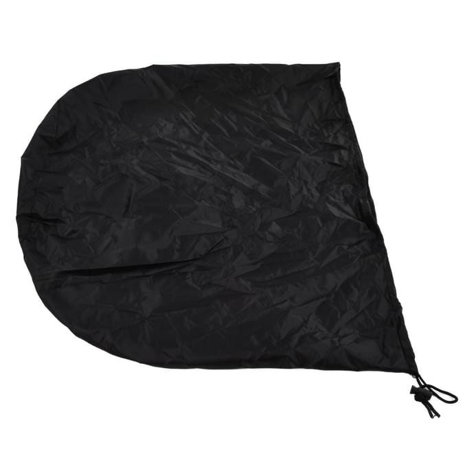 Ronde Waterdichte Tafelhoes Scheurbestendige Tafel Stoelhoes voor Bar Tuinieren Buiten Thuis black