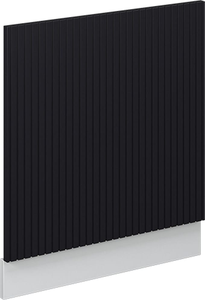 Vicco Fame-Line Frontpaneel – 60 cm zonder werkblad Zwart gestreept