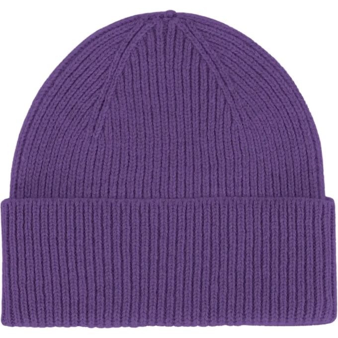Eenvoudige plooimuts Colorful Standard Ultra Violet