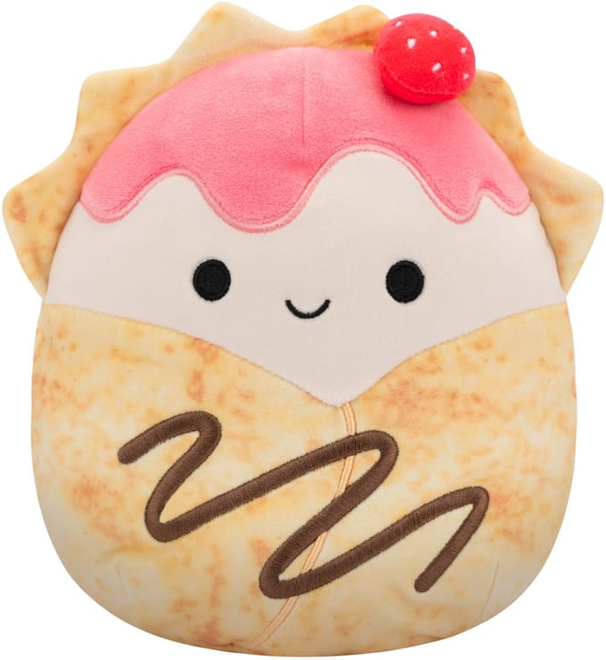 Squishmallows - Gasten - Strawberry Crepe w/Chocolate Drizzle - 19cm pluche