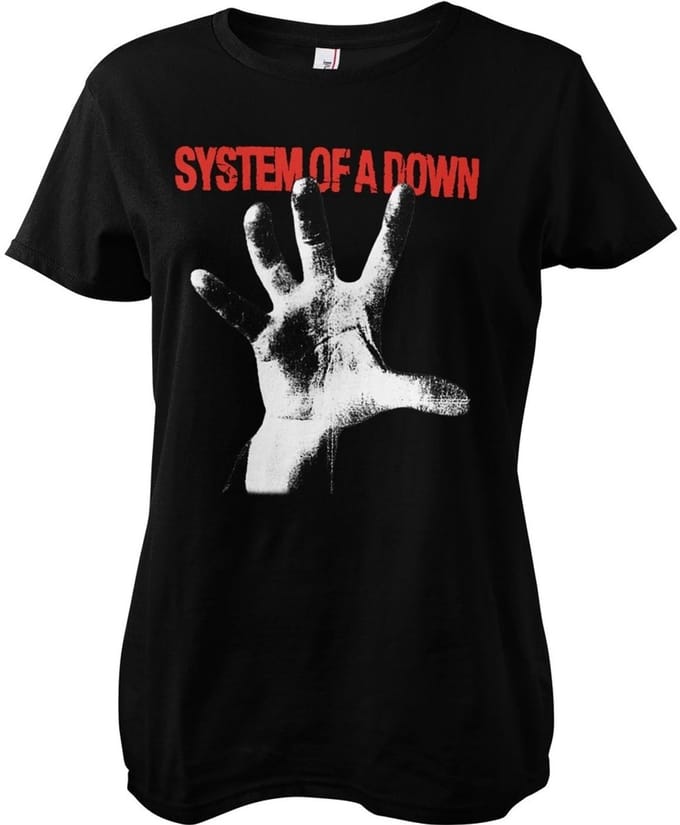 System of a Down Dames-T-shirt in meisjesstijl WMX-5-SOAD005-H87-17