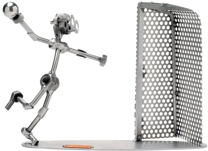 Hinz & Kunst smeedwerkfiguur sport "Handbal"