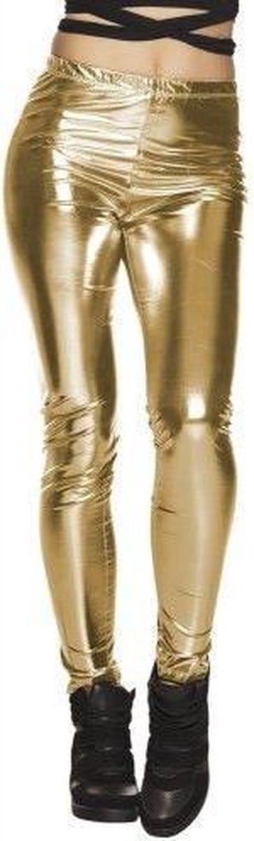 Latex dames legging – Harvest gold – L-XL