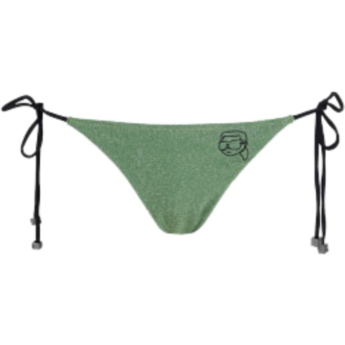 KARL LAGERFELD Badpak IKONIK 2.0 LUREX STRING BOTTOM