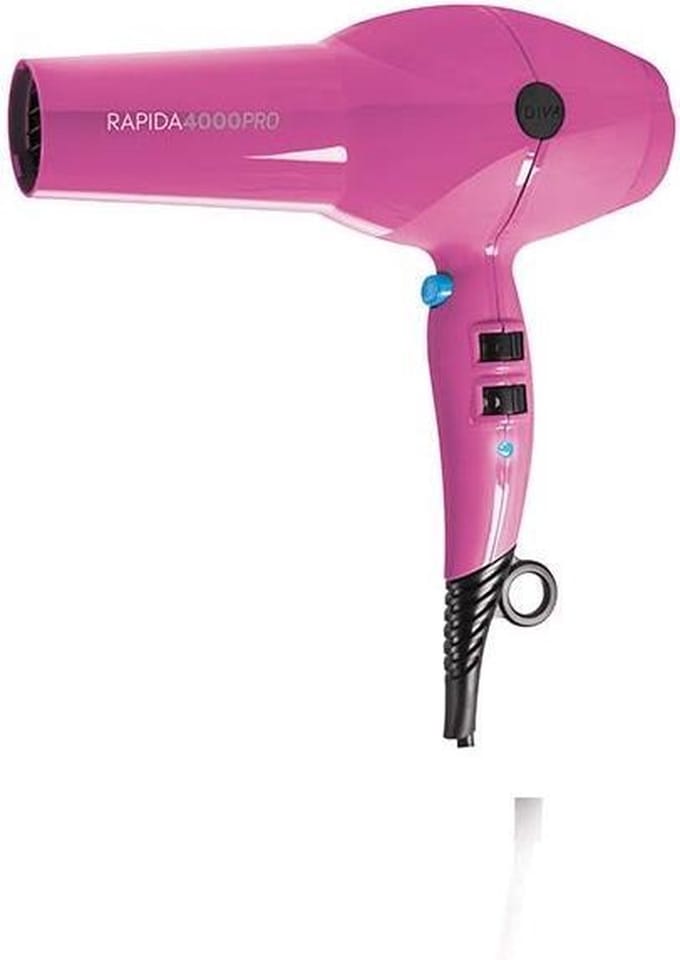 Diva Pro Rapida 4000 Pro Föhn Magenta