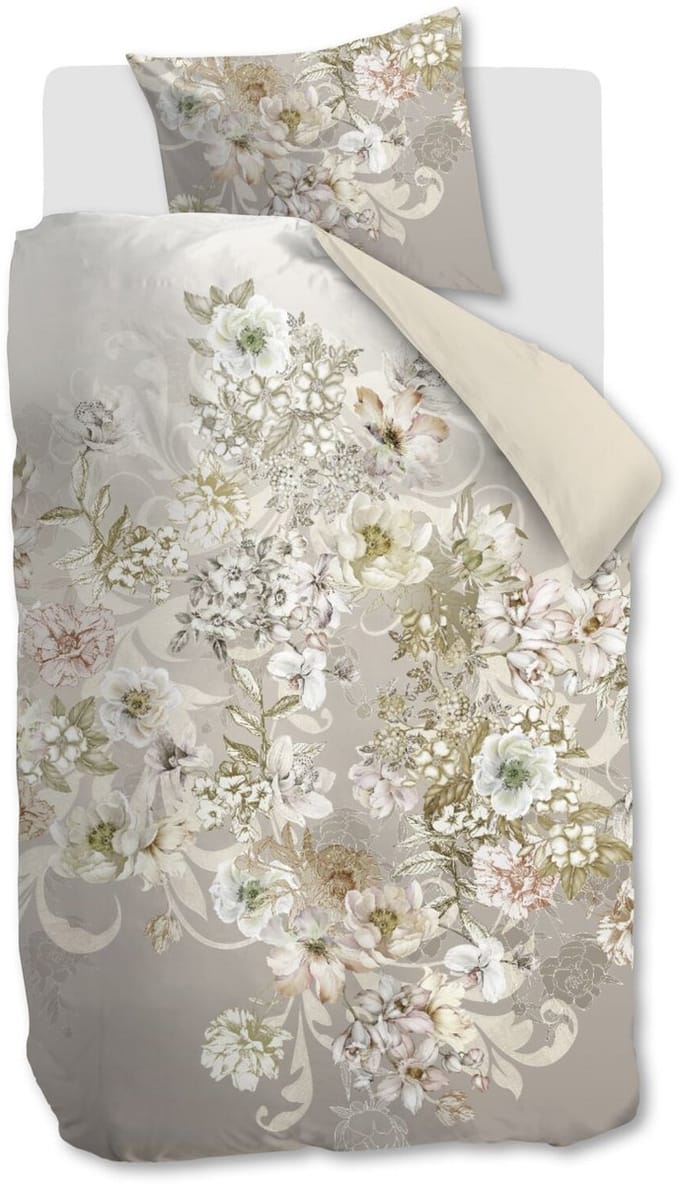 Kardol Existence dekbedovertrek - Eenpersoons - 140 x 200/220 cm - Naturel