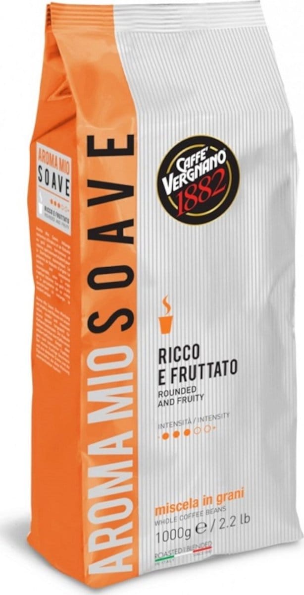 Caffe Vergnano 1882 Aroma Mio Soav - Ricco e Fruttato - koffiebonen - 1kg