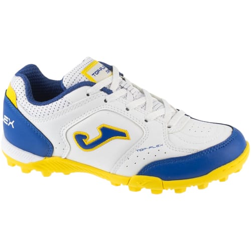 Joma Top Flex Jr 26 TPJS TF, pour Garçon chaussures de football Turf blanches 35 blanc