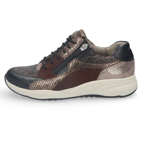 Durea - 6318 - Sneakers - bruin kombinatie - 37