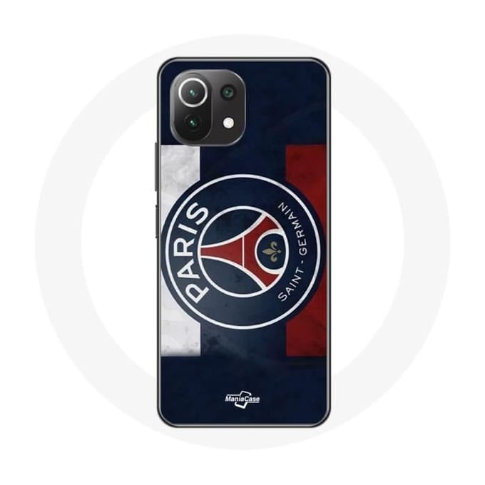 Coque - Paris Saint Germain - Xiaomi Mi 11 Lite - Souple - Protection - Logo PSG