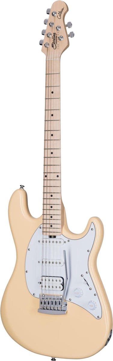 Sterling by Music Man Cutlass CT30 HSS Vintage Cream