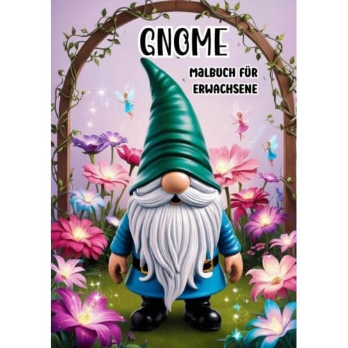 Gnome - Ausmalen Für Erwachsene - Malbücher Für Erwachsene